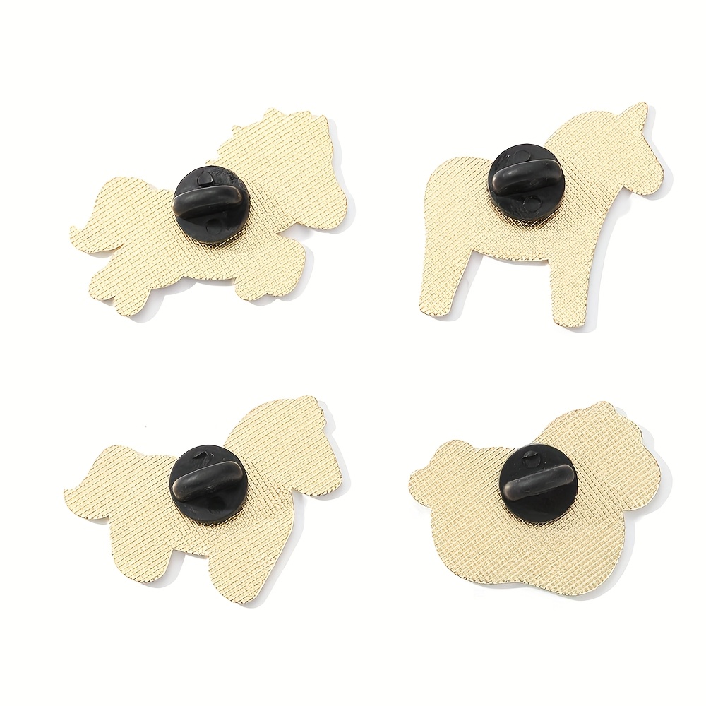 Vintage Horse Enamel Brooch, Cute National Style Accessory